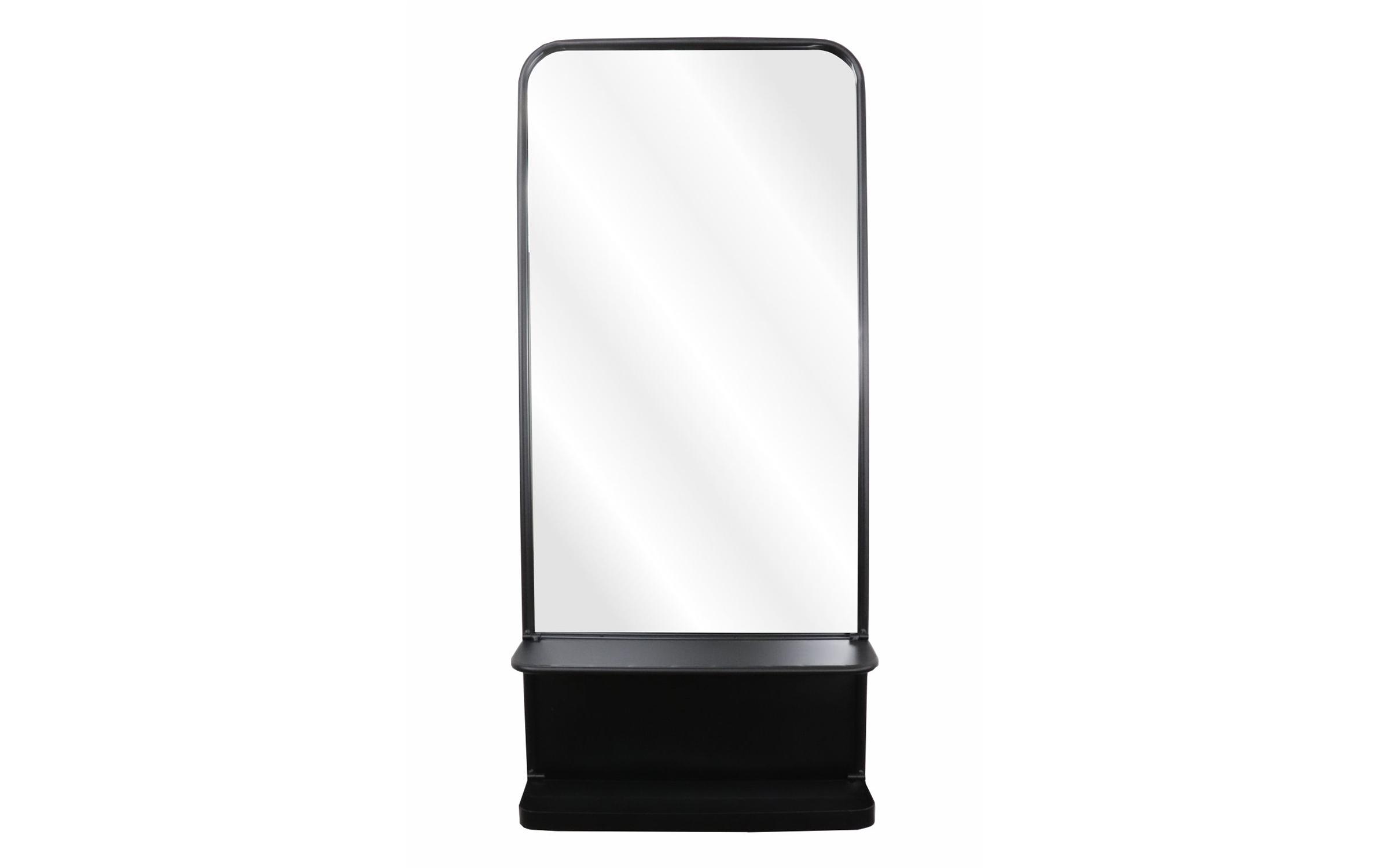 45/100 cm Mirror 00377, black  1
